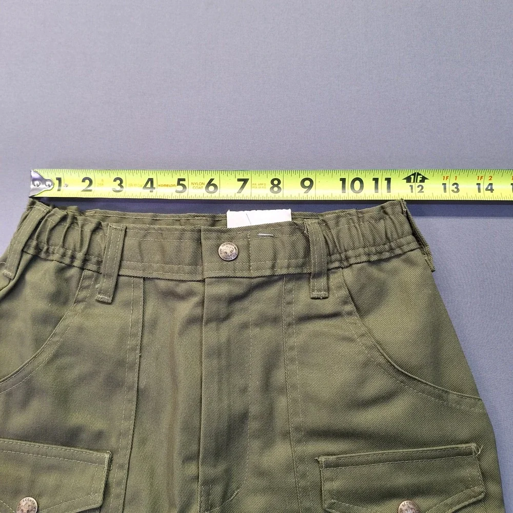 Boy Scouts of America BSA Uniform Pants Olive Green Size 12 Waist 26 Vintage USA